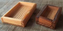 small pine trays for kate and bill