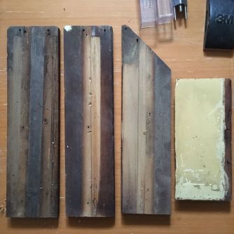 old sideboard drawer runners A